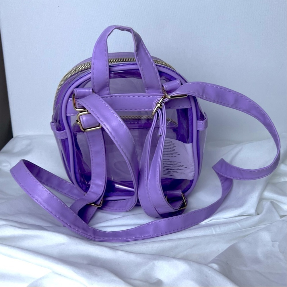 Clear Mini Backpack - Picture 2 of 8